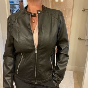 Express Black Moto Jacket